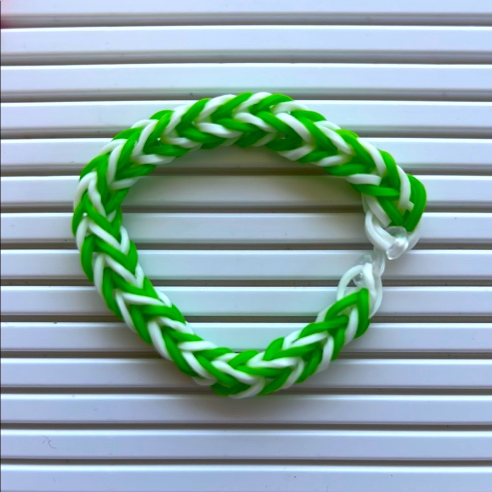 Set of 5 Fishtail Bracelets & Ring Handmade by Sonia Colorful Kids' Jewelry Y2K - Picture 6 of 7